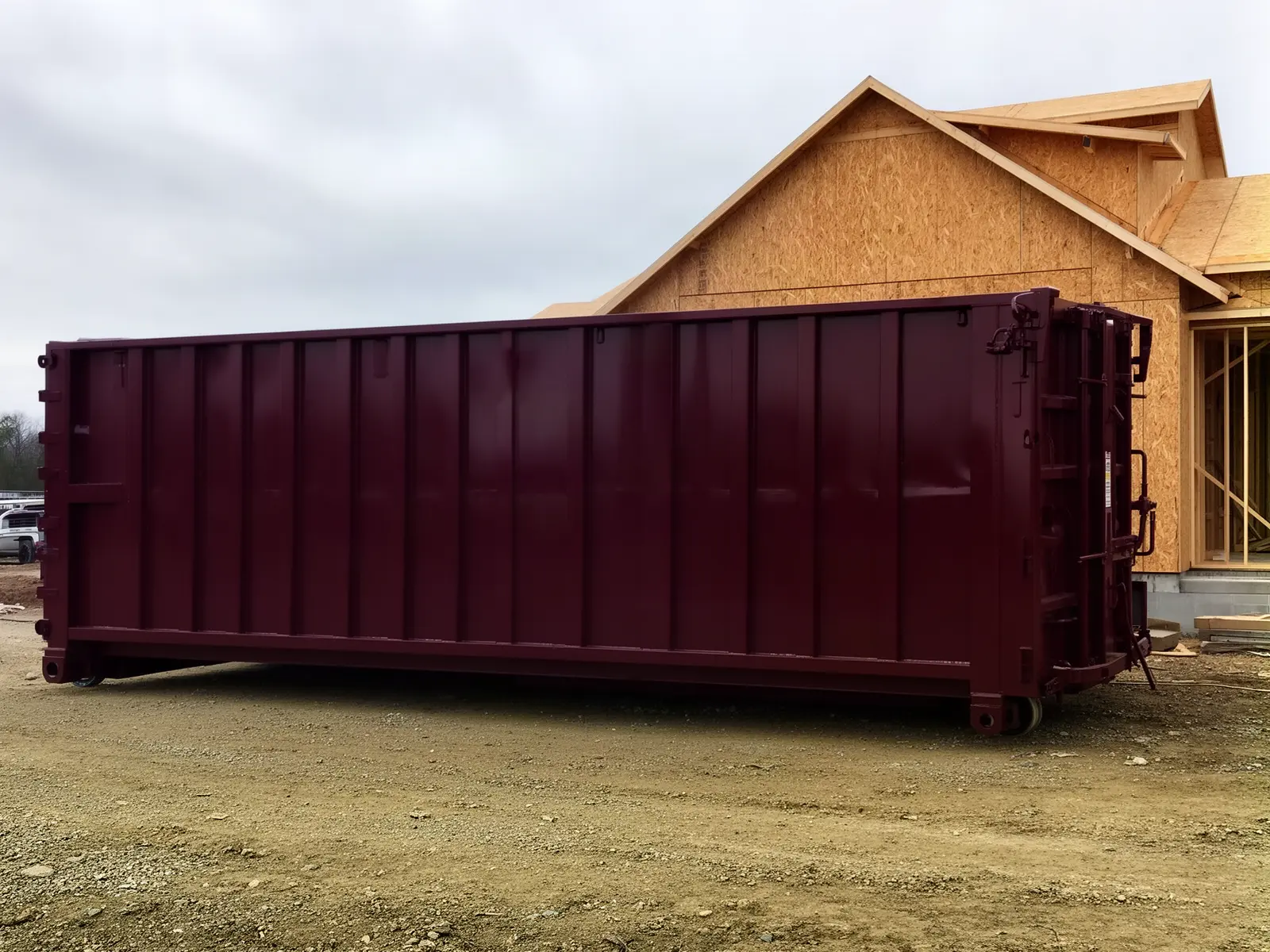 Roll-off dumpster from Bo's Lacey Dumpster Rental in Lacey, WA